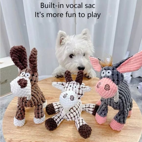 Extremely durable dog toy (giraffe) - Picture 2 of 2